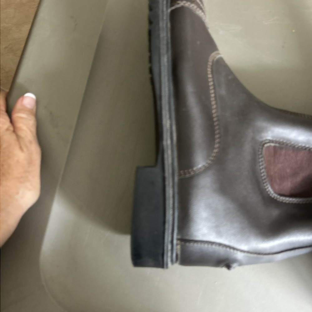 TuffRider Girls Brown Starter Front Zip Paddock Riding Equestrian Boots Sz 5 - Picture 15 of 16